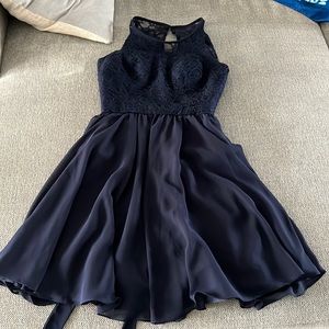 Kennedy Blue Bridesmaid Dress- Navy- 4
